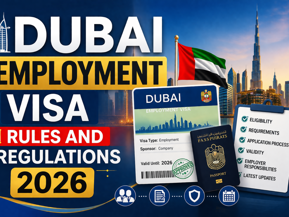 Dubai Employment Visa Rules and Regulations 2026